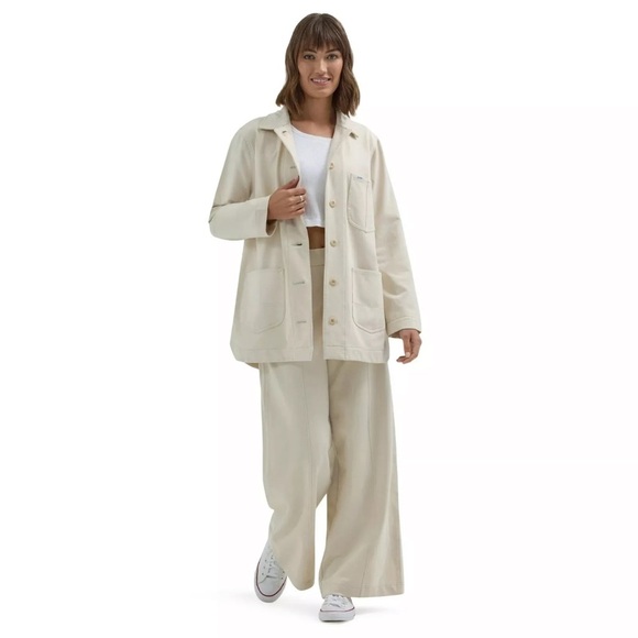 Lee Women's Plus Lee Layers Chore Duster, Size XXL, Loose Fit, Soy Bean, Pocket - Picture 2 of 6